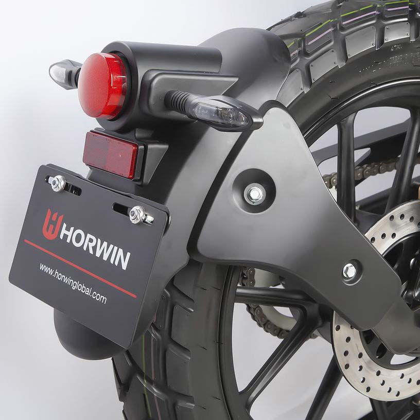 Horwin CR6 Detail LED-Rückleuchte und Kotflügel E-LEVEN mobility solutions