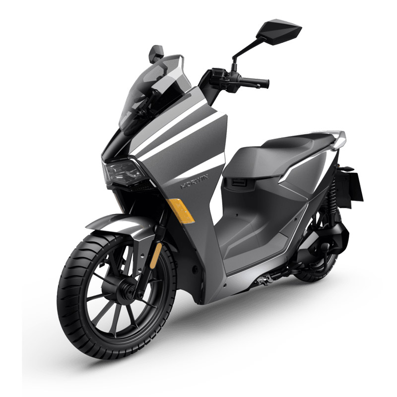 HORWIN SK3 High-Performance Scooter mit 95 km/h Topspeed Grey Metallic – E-LEVEN mobility Stuttgart