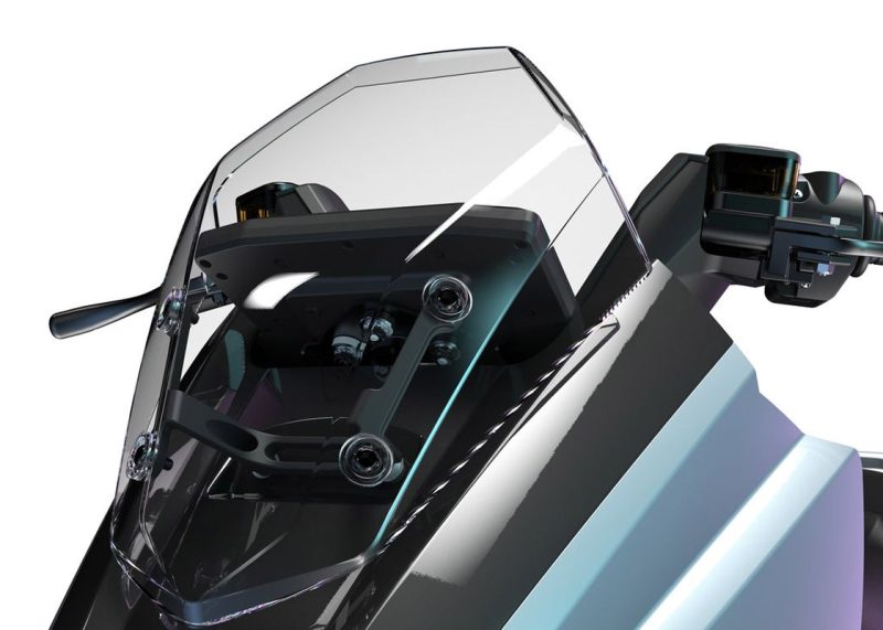 HORWIN SK3 High-Performance Scooter mit 95 km/h Topspeed Winschutzscheibe – E-LEVEN mobility Stuttgart